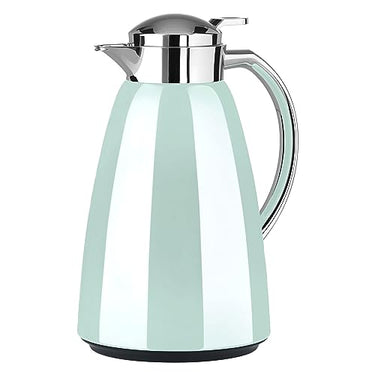 Emsa Campo Isolierkanne F4130300 | 1L Füllmenge | Quick Tip Verschluss | 100% dicht | 12h warm, 24h kalt | Premium Edelstahl | Einfache Reinigung | Pastel-Mint im Sale